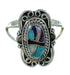 Silver Multicolor Ring Size 6-1/2 AX80265